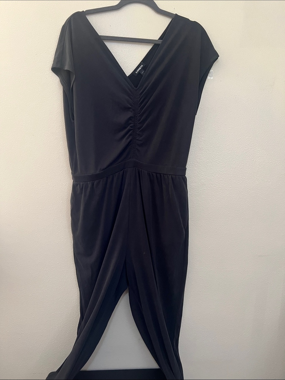 Express short sleeve jumpsuit